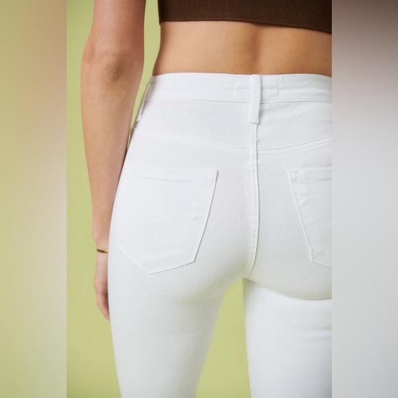 High Rise Distressed Ultra Flare Bell Bottom Jeans - Vibrant M.i.U - Picture 8 of 8